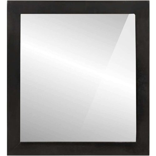  Kupaonsko ogledalo 55x1x60 cm od stakla i masivnog drva manga Slike