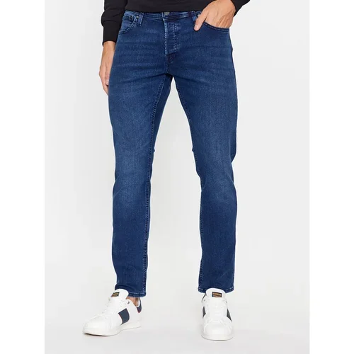 Jack & Jones Jeans hlače 12243601 Modra Slim Fit