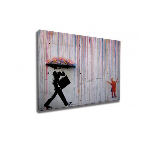  slika s motivom &amp;scaron;arene ki&amp;scaron;e 70x100 cm Slike