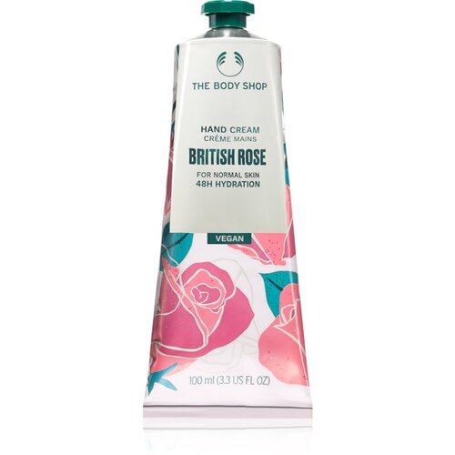 The Body Shop British Rose Hand Cream vlažilna krema za roke 100 ml Cene