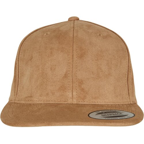 Flexfit Suede Leather Snapback khaki Slike