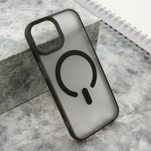 maska blurry magsafe za iphone 15/ crna Slike