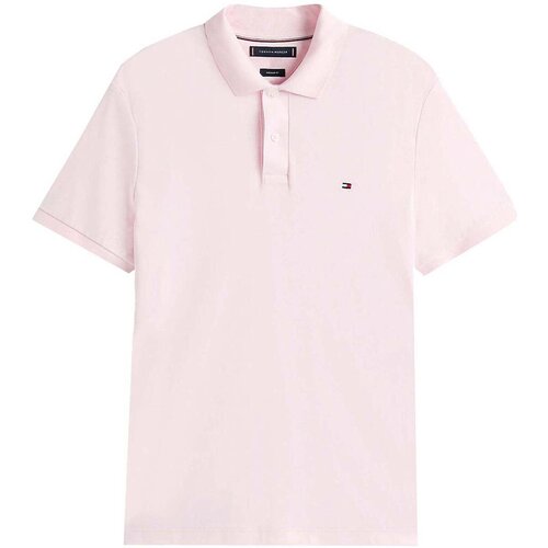 Tommy Hilfiger Liquid Cotton Regular Fit Polo Shirt Pink Lily Ružičasta Slike