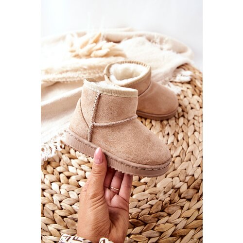 Kesi Children's Insulated Snow Boots beige Gooby Cene