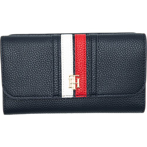 Tommy Hilfiger Denarnice blue Element Large Flap Wallet Modra Slike