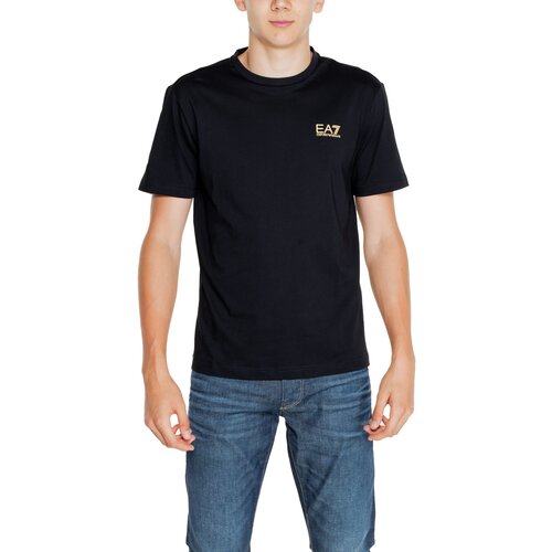 Ea7 Emporio Armani Polo majice dolgi rokavi 8NPT25 PJVPZ Črna Cene