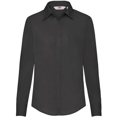 Fruit Of The Loom Black women's classic poplin shirt Cijene
