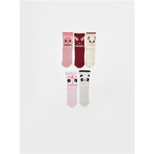 LC Waikiki Lw - Patterned Girls Socks 5-Pack Cene