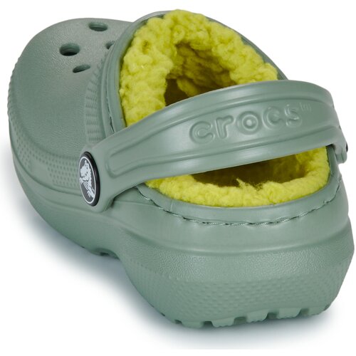 Crocs Cokli Classic Lined Clog T Kaki Slike