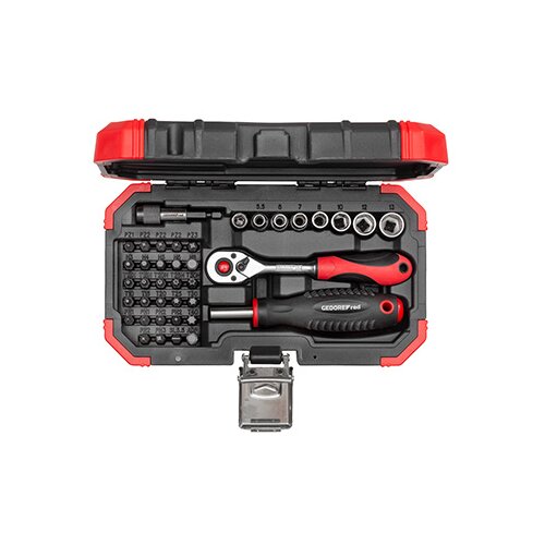 Gedore set bitova i nasadnih ključeva 1/4&amp;quot; 40-delni R33003040 Slike