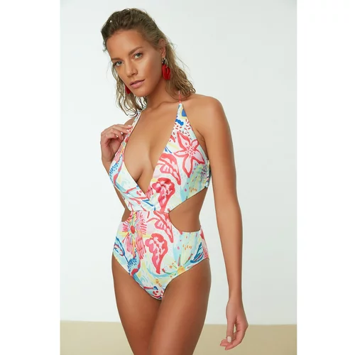 Trendyol Ženski kupaći kostim Printed