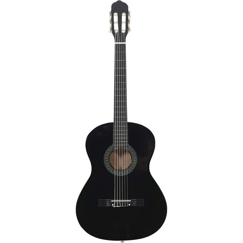  Klasična gitara za početnike crna 4/4 39&amp;quot; od drva lipe Slike