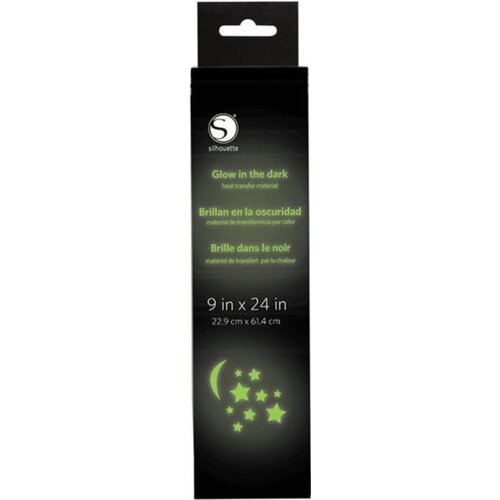 Silhouette Smooth Heat Transfer - 22,9 cm x 0,9 m - Glow-in-the-dark Cijene
