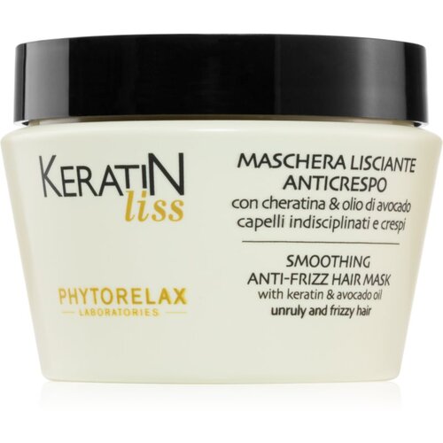 Phytorelax Laboratories Keratin Liss gladilna maska za neobvladljive lase 250 ml Cene