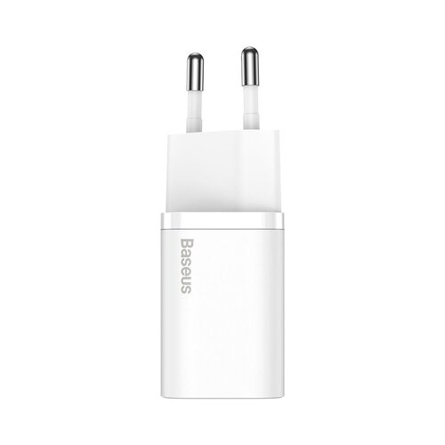 Baseus Super Si brzi punjač adapter, 1C, 25W, USB-C-USB-C 1 m kabel, bijeli Slike