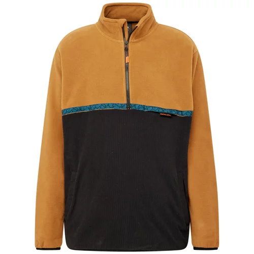 Rip Curl Sportski pulover 'JOURNEY' konjak / petrol / narančasta / crna