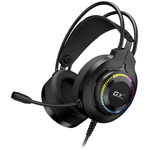 Genius Slu&amp;scaron;alke Gaming HS-GX580U, črne Slike