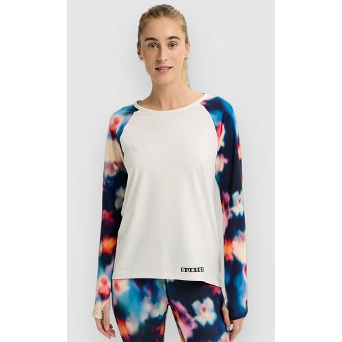 Burton Roadie Tech Crew Funkcijska majica stouth white / flrblr Cene