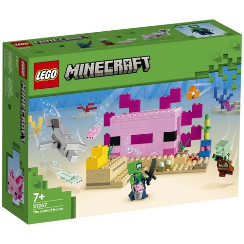 Lego Minceraft the axolotl house Cene