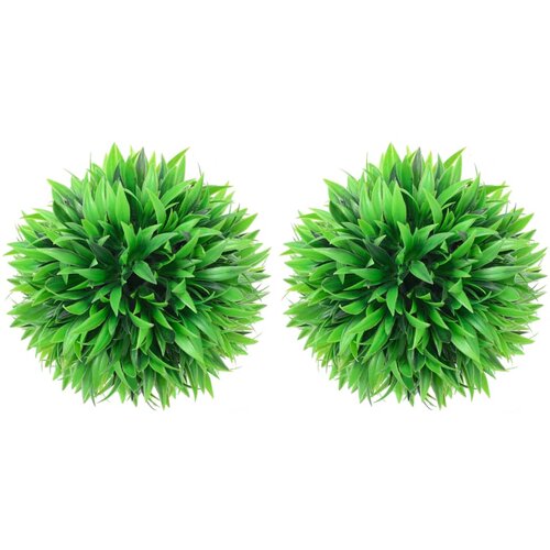 vidaXL Umetni pušpani okrogli 2 kosa 20 cm Cene