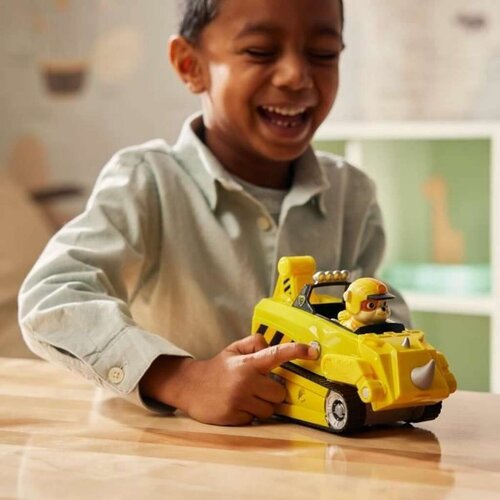 Paw Patrol Jungle vozilo Rubble s figurico Slike