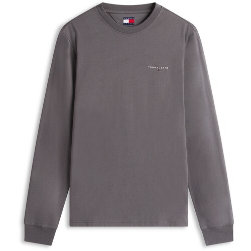Tommy Jeans Majica siva Slike