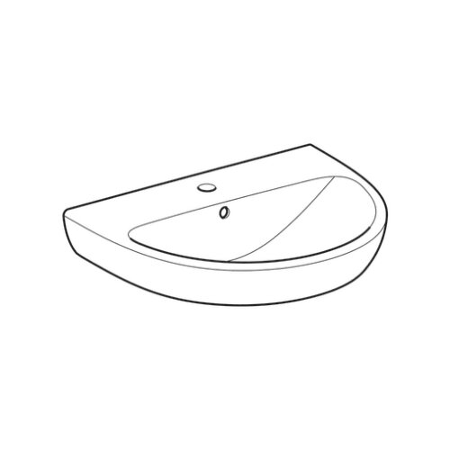 Geberit Selnova 60 lavabo 500.305.01.1(7) Slike