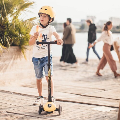 Scoot&amp;amp;Ride&amp;reg; Kaciga za decu Lemon/ S-M Slike