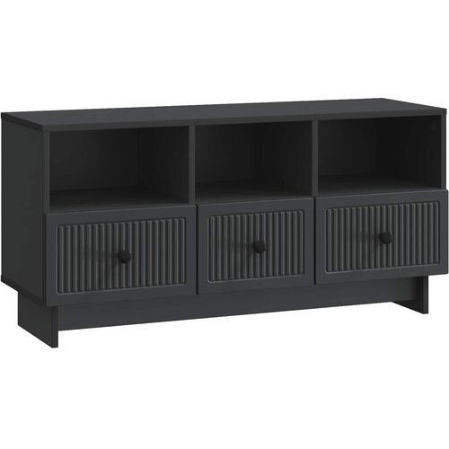 TV ormar s ladicama Crna 102 x 34,5 x 50 cm Konstruirano drvo Cene
