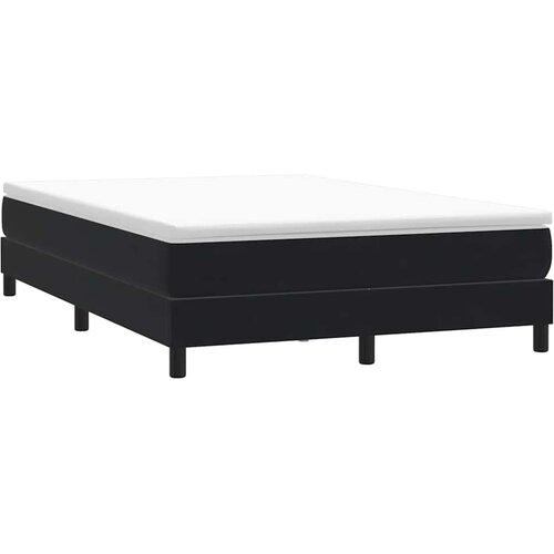 Box Spring krevet bez madraca crni 160x220 cm samt Slike