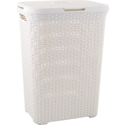Curver RATTAN STYLE 60L ko&scaron;ara za rublje &ndash; krem Cijene
