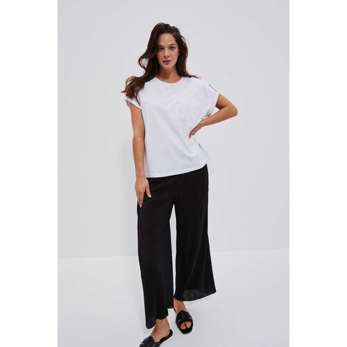 Moodo WOMEN&amp;#039;S T-SHIRT L-TS-4086 WHITE Slike