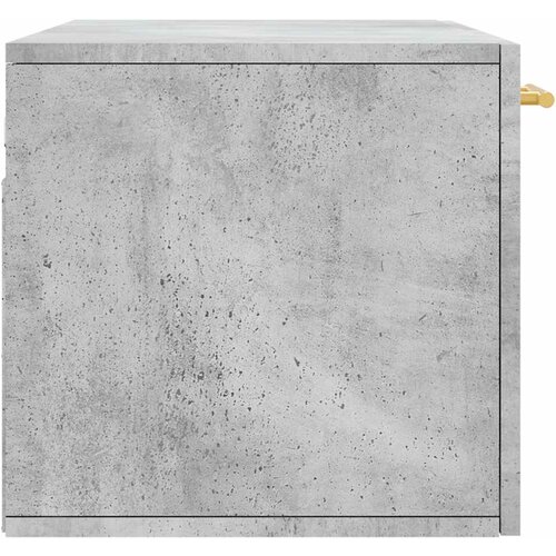  Zidni ormarić boja betona 80x36,5x35 cm od konstruiranog drva Siva 80 x 36.5 x 35 cm Slike