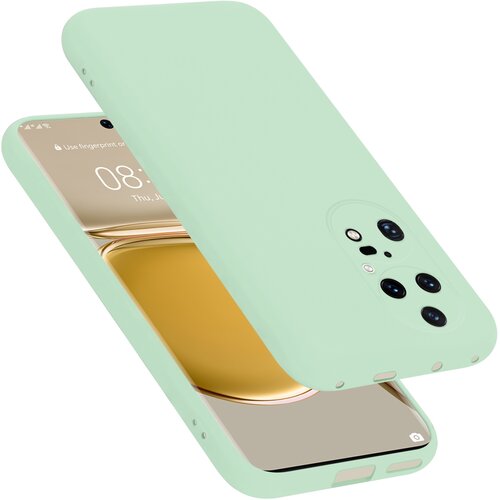  Ohišje, združljiv s Huawei v tekoči svetlo zeleni barvi - zaščitni pokrov iz fleksibilnega silikona TPU, (20694404) Cene