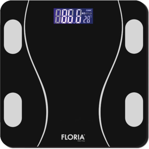 Floria Pametna vaga, tjelesna, do 180 kg, LED zaslon, Bluetooth &ndash; ZLN8962 Cijene