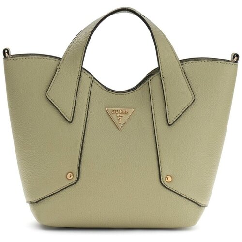 Guess Ročne torbice Darcy Mini Tote Zelena Cene