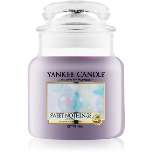 Yankee Candle Sweet Nothings dišeča sveča Classic velika 411 g