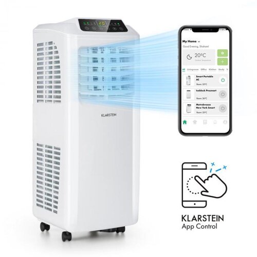 Klarstein Pure Blizzard Smart 9k, mobilna klimatska naprava, 9000 BTU / 2,6 kW, energijski razred A, daljinski upravljalnik Cene
