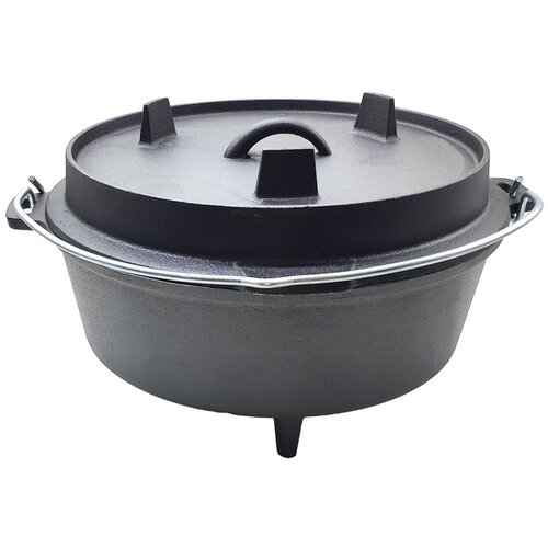 Grill King BBQ kamperski Dutch oven od livenog gvožđa, emajlirani, 31 cm Slike