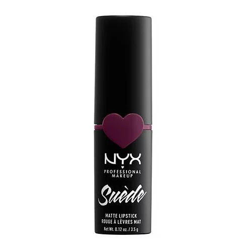 NYX Professional Makeup Suède Matte Lipstick šminka z mat učinkom klasično rdečilo za ustnice šminka 3,5 g odtenek 10 Girl, Bye za ženske