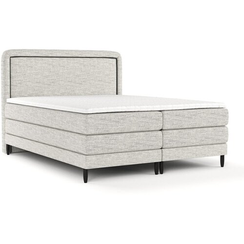 Maison de R&amp;ecirc;ve Svetlo siva boxspring postelja 180x200 cm Dove &amp;ndash; Slike