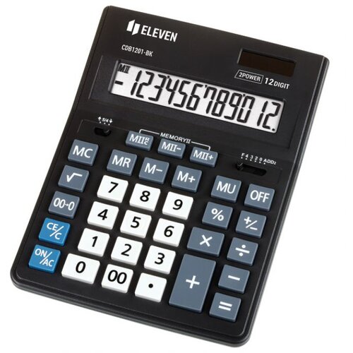  KALKULATOR KOMERCIJALNI 12MJESTA ELEVEN CDB-1201 BK CRNI Cijene