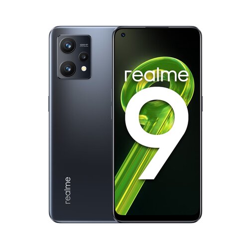 Realme 9 6GB/128GB RMX3521 meteor black mobilni telefon Slike