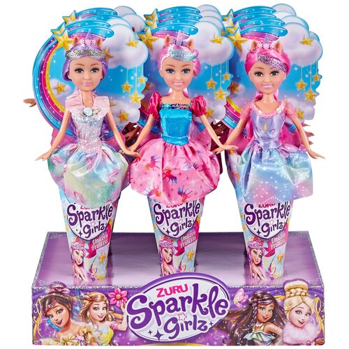 Sparkle Girlz kornet princesa unicorn 27cm 00495 Slike
