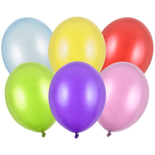 PARTY DECO baloni strong 30 cm, metalik mešanica Cene