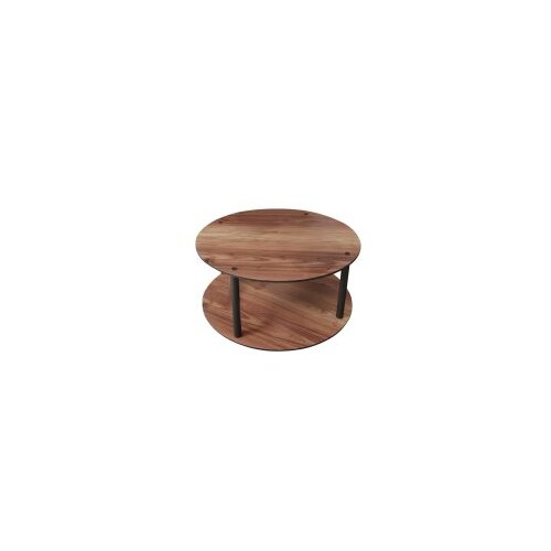 Hanah home sto za kafu masivo round walnut Cene