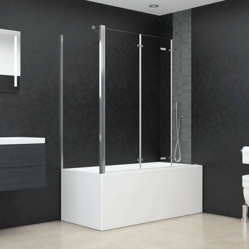 vidaXL Tuš-kabina od kaljenog stakla 120 x 69 x 130 cm prozirna Cene