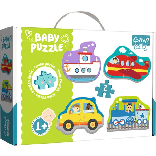 Puzzle Baby Classic - Transport vehicles / Trefl Baby 36075 Slike
