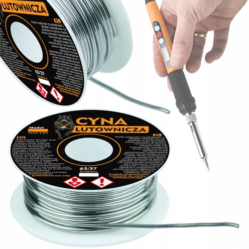 Rosfix SPAJKALNI KOSITER SN63PB37 1MM 100G 2% FLUX V KOLUTU, (21746525) Cene