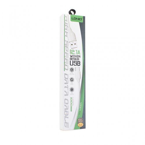 Ldnio Data kabl LS371 Type C beli 1m Cene